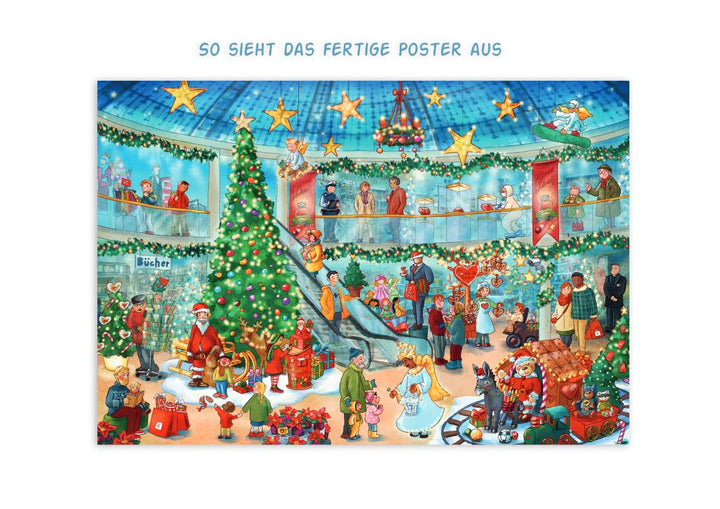 Advent, Advent, ein Gauner rennt: Ein Krimi-Adventskalender zum Vor- und Selberlesen (Adventskalende