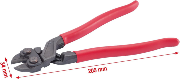KS Tools 118.0015 Mini Bolzenschneider, selbstlösend, 8"