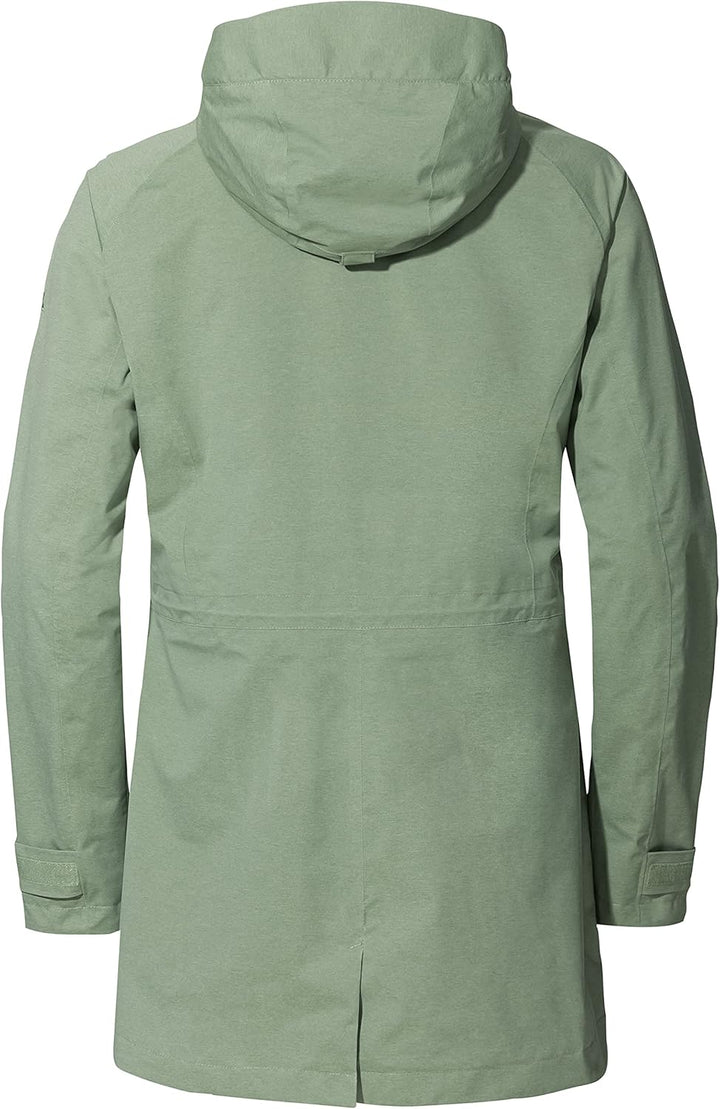VAUDE Damen Women's Skomer Parka Jacke 34 Willow Green, 34 Willow Green