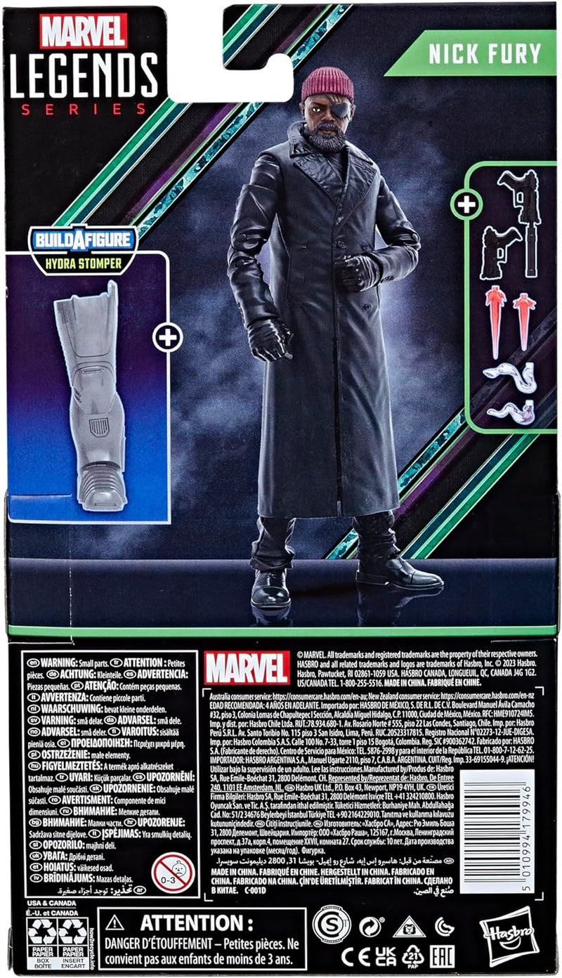 Hasbro Marvel Legends Series Nick Fury, 15 cm grosse Secret Invasion Marvel Legends Action-Figur