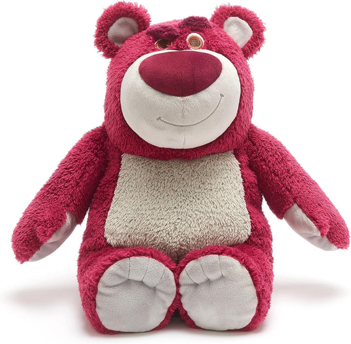 Disney Store Offizielles grosses Kuscheltier Lotso Knuddelbär, Toy Story, 32 cm, Kuscheltier des Fla
