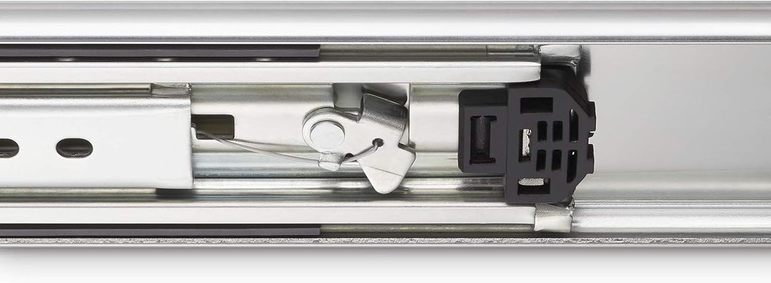 1 Paar Vadania Schwerlastauszüge 550 mm Schubladenschiene mit einer Belastbarkeit von 200 kg und Fes