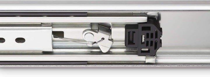 1 Paar Vadania Schwerlastauszüge 550 mm Schubladenschiene mit einer Belastbarkeit von 200 kg und Fes