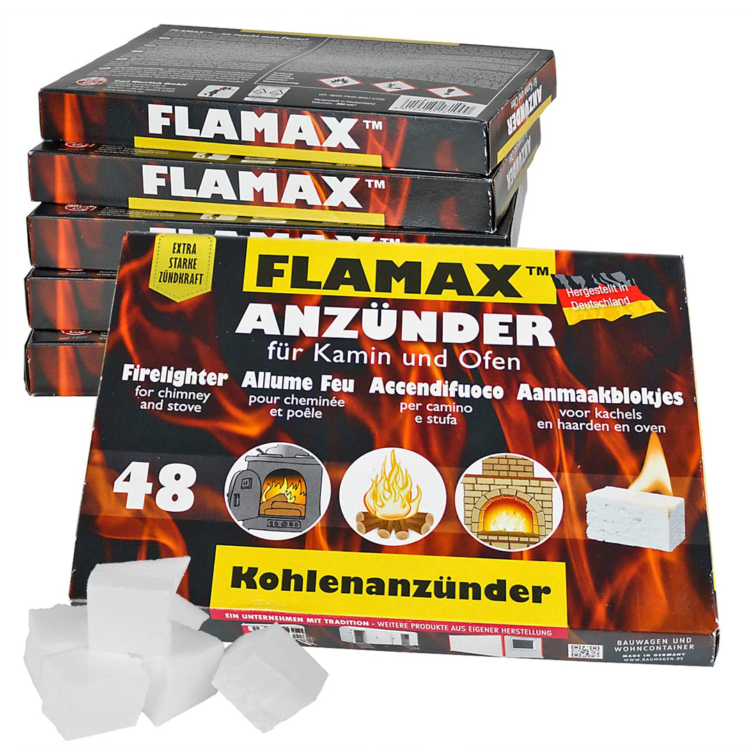 288x / 576x / 1152x Anzündwürfel Kaminanzünder Kohleanzünder Anzünder Würfel Grillanzünder Ofenanzün