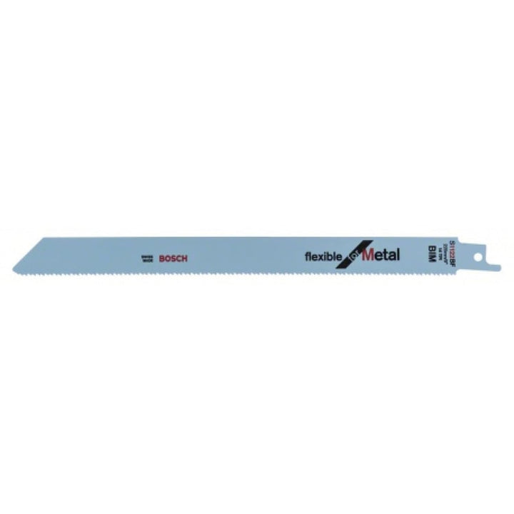 Bosch 2608656032 Säbelsägeblatt S 1122 BF, 100 Stück 225 mm Metall Medium (3-8mm) Rohre und Profile
