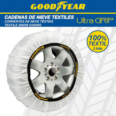 Goodyear Ultra GRIP Grösse XL 2er Set Textil Schneeketten für Autos ULTRA GRIP GRÖSSE XL, ULTRA GRIP