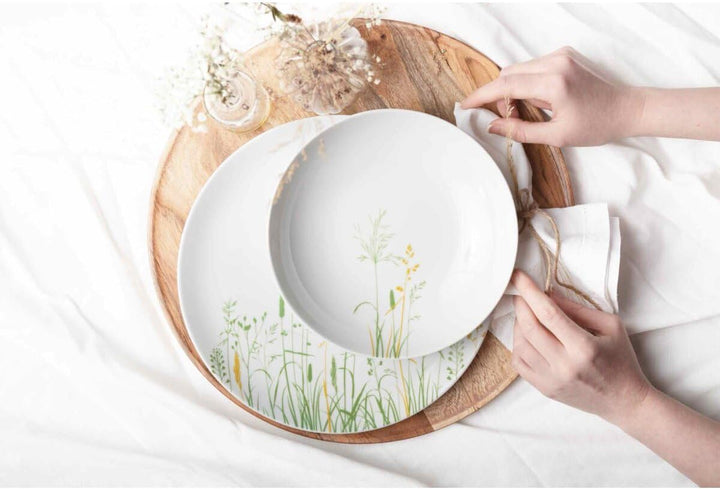 Teeservice 18-teilig klein Liberty Meadow Grasses curry Teeservice Curry, Teeservice Curry