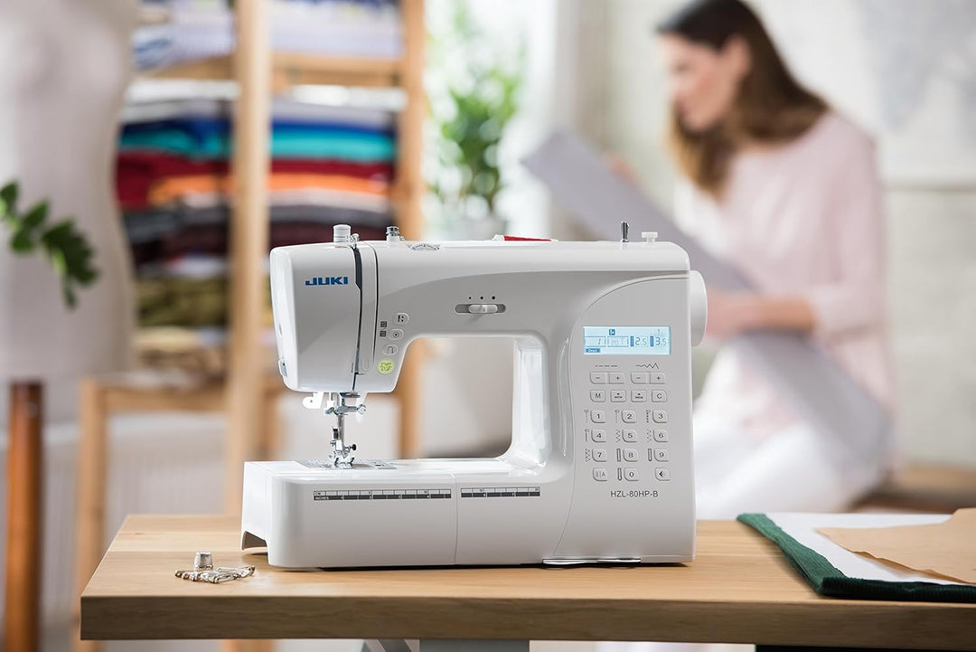 Juki HZL-80HP-B Nähmaschine, weiss