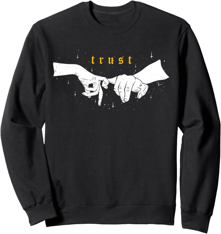 Trust Pinky Promise - Sad Aesthetic Edgy Streetwear Sweatshirt