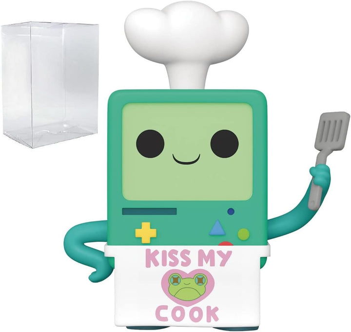 Funko Adventure Time – BMO Cook Pop! Vinyl-Figur (Bundled with Compatible Pop Box Protector Case)