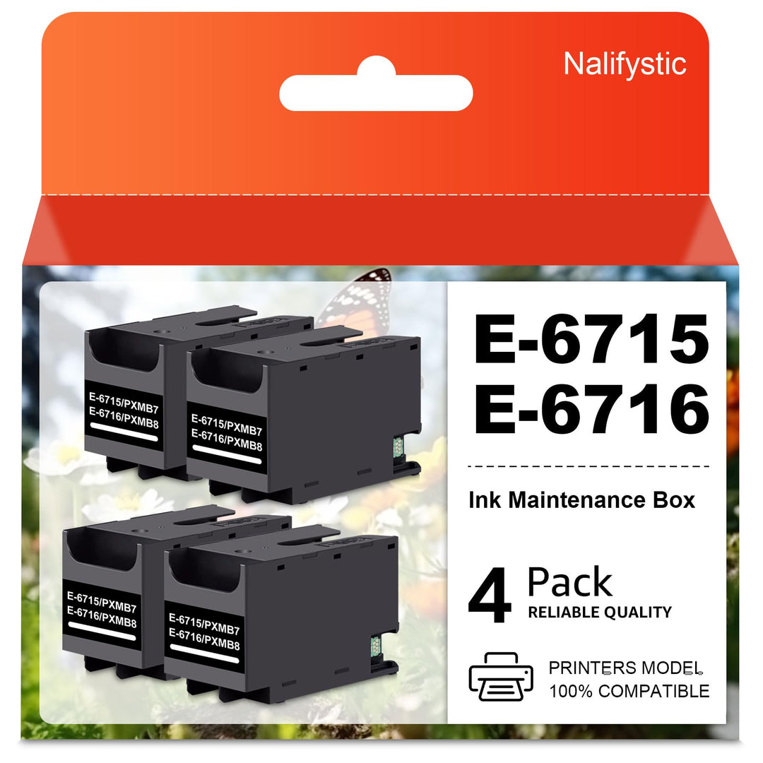 T6715 T6716 Wartungsbox für EPS C13T671500 C13T671600 für Workforce Pro WF-4720DWF WF-4725DWF WF-473