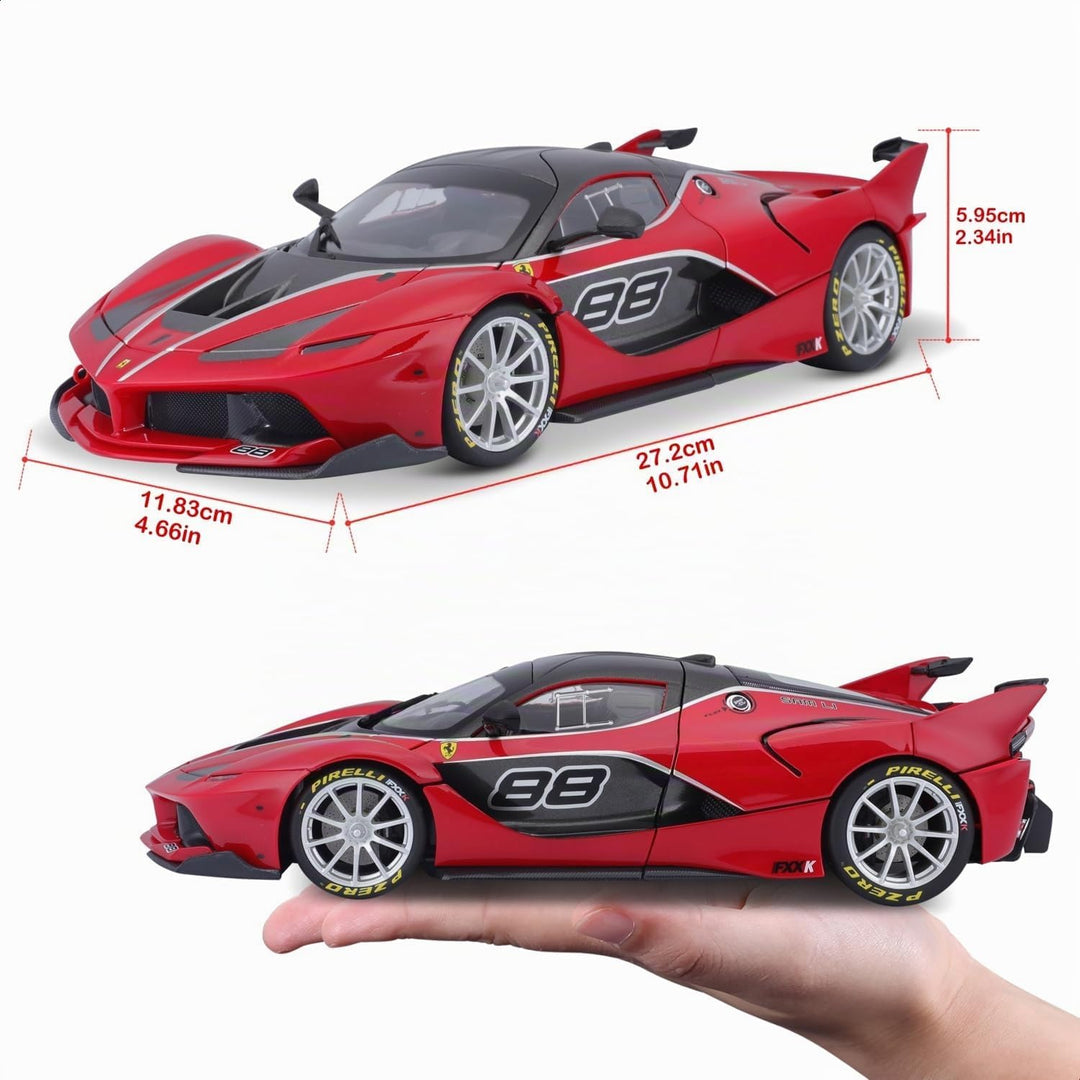 Bburago 18-16907R Ferrari FXX K Modellauto, Weiss