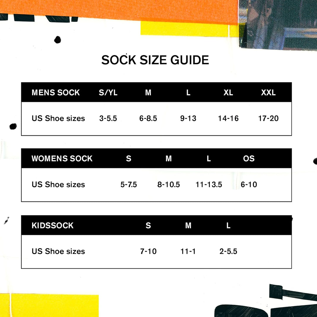 Stance Boyd Mid 3er Pack Socken, Multi, L