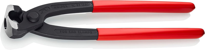 KNIPEX - 10 99 i220 Werkzeuge - Ohrklemmenzange, vordere und seitliche Backen (1099i220) Front- und