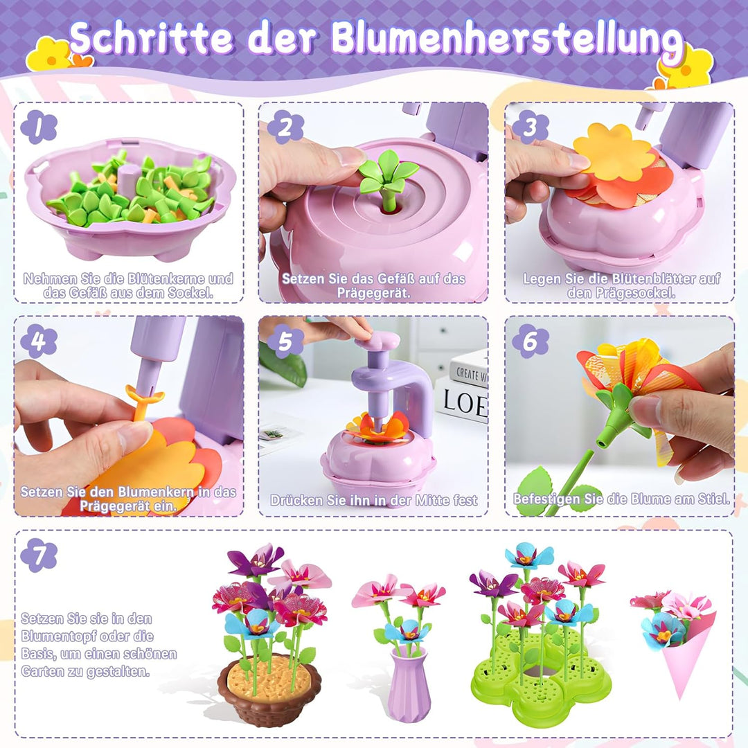 Kssvzz Bastelset Kinder ab 4 5 6 7 8 9 10 Jahre - Basteln Mädchen 4 5 6 7 8 9 10 Jahre, DIY Kinder S