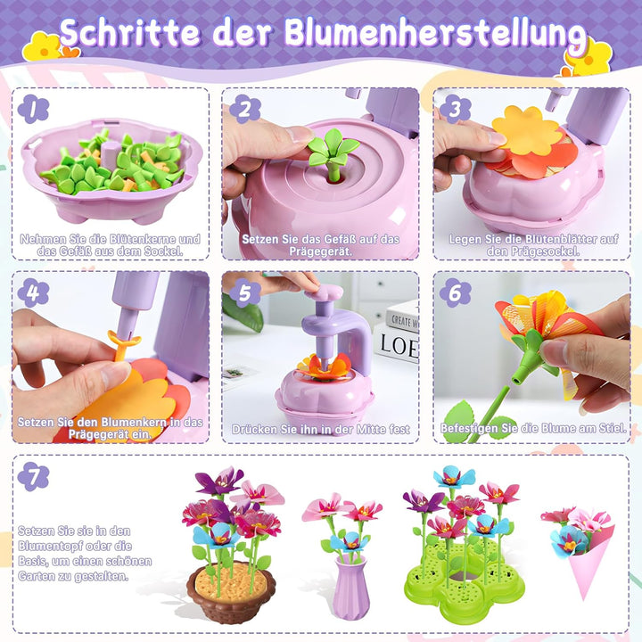 Kssvzz Bastelset Kinder ab 4 5 6 7 8 9 10 Jahre - Basteln Mädchen 4 5 6 7 8 9 10 Jahre, DIY Kinder S