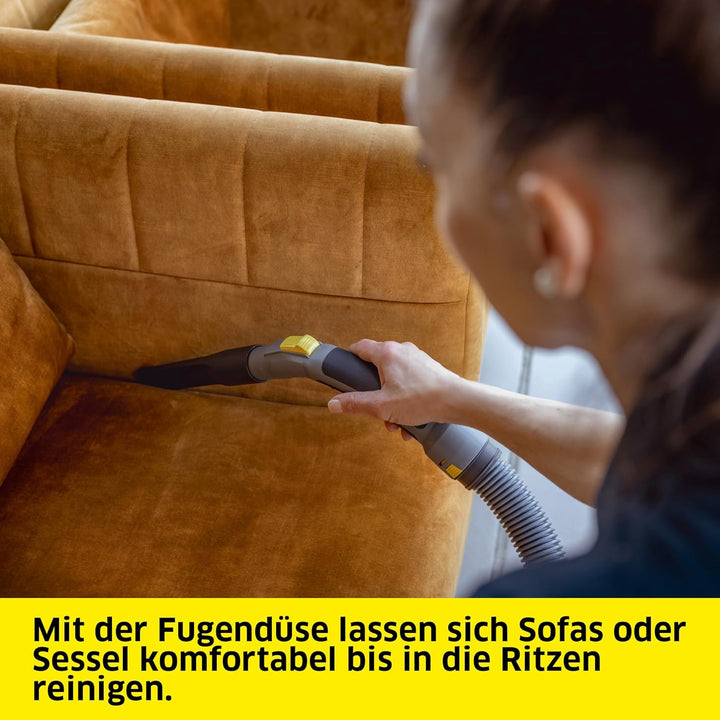 Kärcher Trockensauger T 10/1 ADV, für Textil- und Hartböden, Behälter (teilweise aus Rezyklat): 10 l