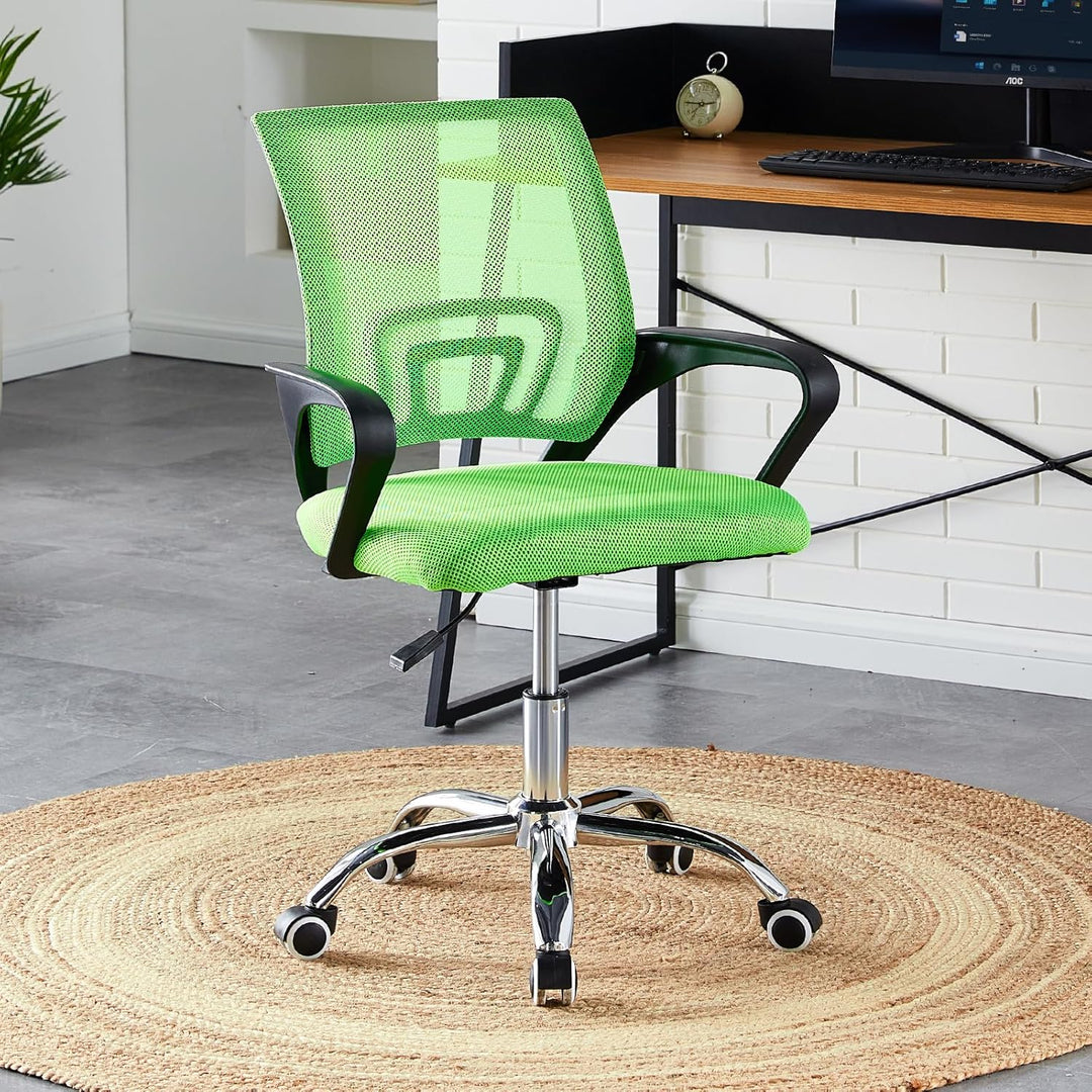 TUKAILAI Bürostuhl Ergonomisch, Schreibtischstuhl aus Netzstoff, Chefsessel mit Lendenwirbelstütze,