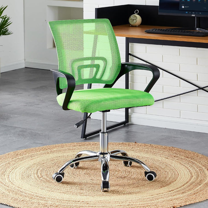 TUKAILAI Bürostuhl Ergonomisch, Schreibtischstuhl aus Netzstoff, Chefsessel mit Lendenwirbelstütze,