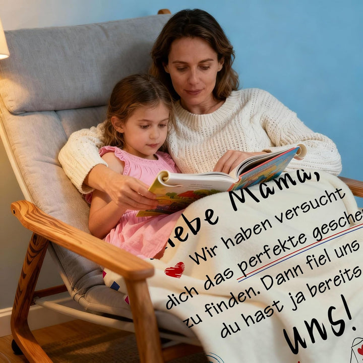 Amorea Liebe Mama Wir Haben versucht Finden Dann fiel Uns EIN du hast ja bereit Uns Decke für Mama M