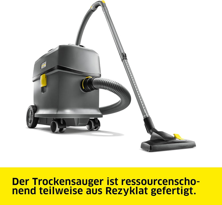 Kärcher Trockensauger T 15/1 ADV, für Textil- und Hartböden, Behälter (teilweise aus Rezyklat): 15 l