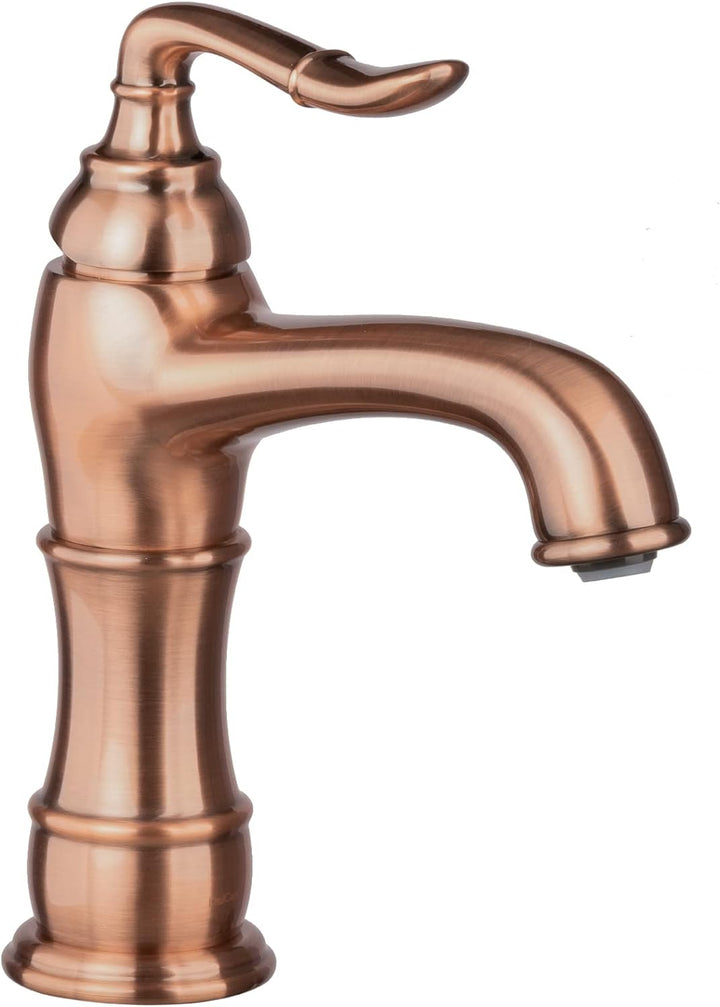PaulGurkes Unterputz Duschsystem Set Kupfer Rote Bronze Regendusche, Ares & Kronos:Waschtischarmatur
