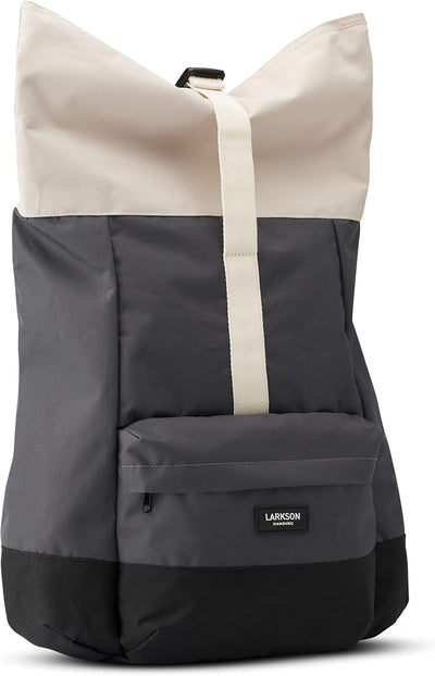Rolltop Rucksack Damen & Herren - ALVA - Backpack für Uni, Business, Freizeit - Roll Top mit Laptop