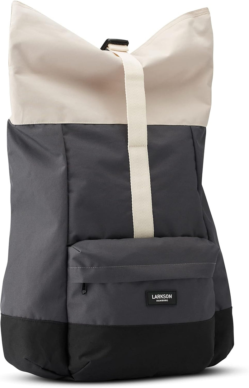 Rolltop Rucksack Damen & Herren - ALVA - Backpack für Uni, Business, Freizeit - Roll Top mit Laptop