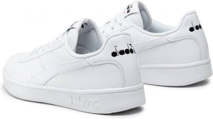 Diadora Damen Step PGymnastikschuh 40 EU Weiss Weiss Schwarz, 40 EU Weiss Weiss Schwarz