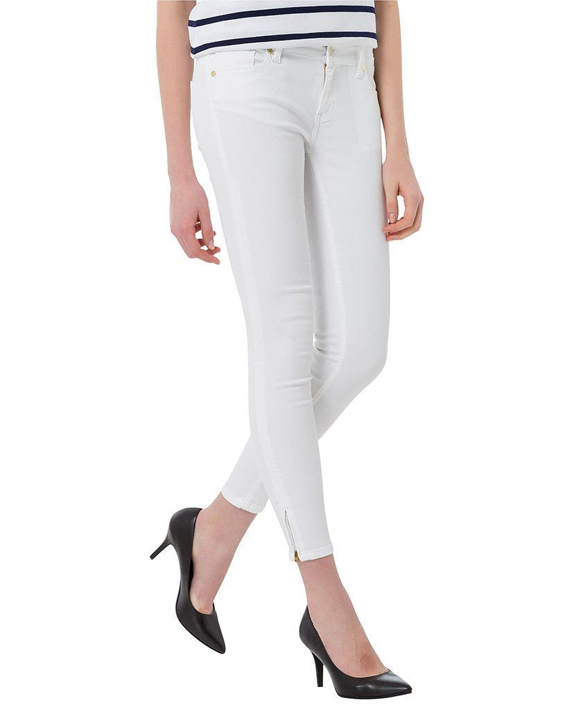 Cross Damen Skinny Jeans Giselle 31W / 32L Weiss (White 014), 31W / 32L Weiss (White 014)