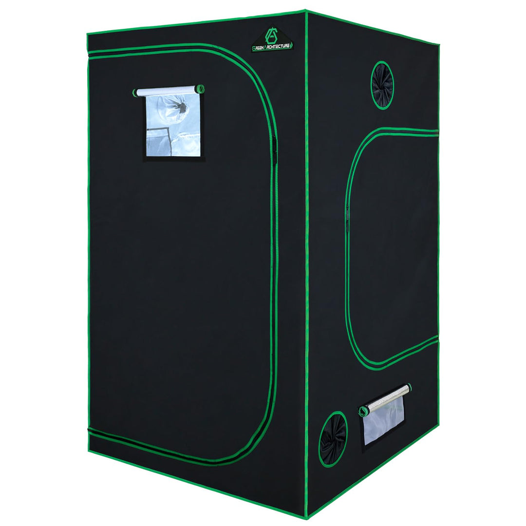 GA growzelt 100x100x200 cm,90x90x180 cm,60x60x120 cm anzuchtzelt Zelt Reflektierendes Mylar-Hydrokul
