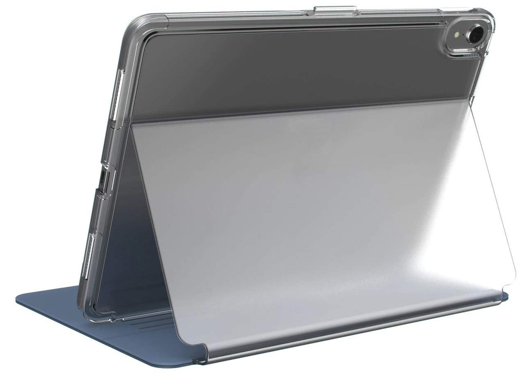 Speck Balance Folio Clear 27,9 cm (11 Zoll) iPad Pro Hülle - Transparent/Blau Marineblau/transparent