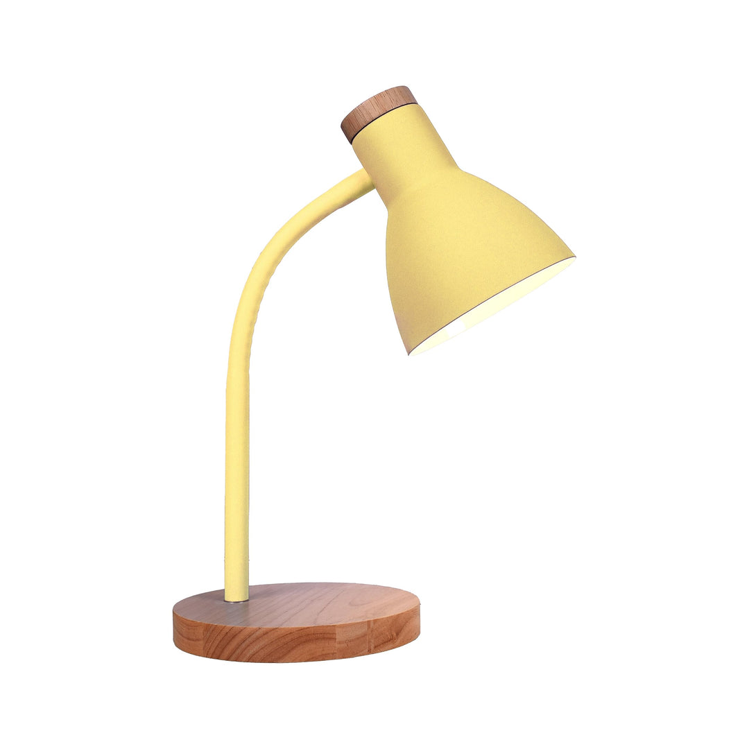 Bel Air Home - Schreibtischlampe ARGOS Serie, Holz, E-27 (GLÜHLAMPE NICHT ENTHALTEN) stilvolle Beleu