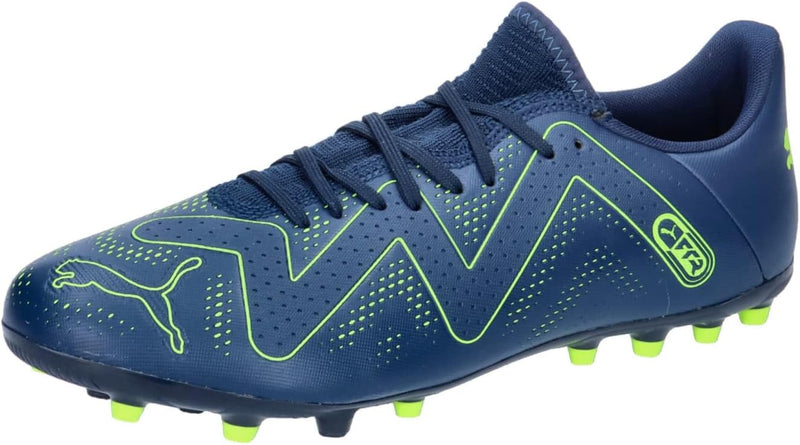 PUMA Herren Future Play Mg Fussballschuh 45 EU Persian Blue Pro Green, 45 EU Persian Blue Pro Green