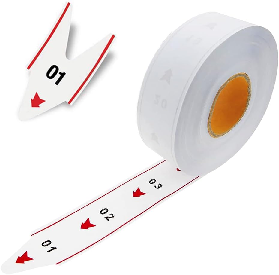 Zwei Cifre Warteschlange Ticket Turn-O-Matic Ticketrollen für Wartemarken-Ausgabegerät Wartenummer T