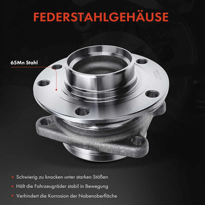 Frankberg Radnabe Radlagersatz Hinten für 200 Stufenheck Cherokee KL 2.0L-3.2L 2013-Heute 68155868AB