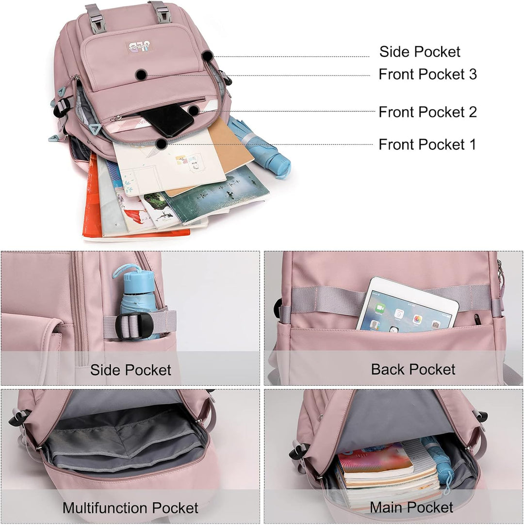 FANDARE Kinderrucksack Schulranzen Schultaschen Jungen Mädchen Schulrucksack Kinder Schultasche für