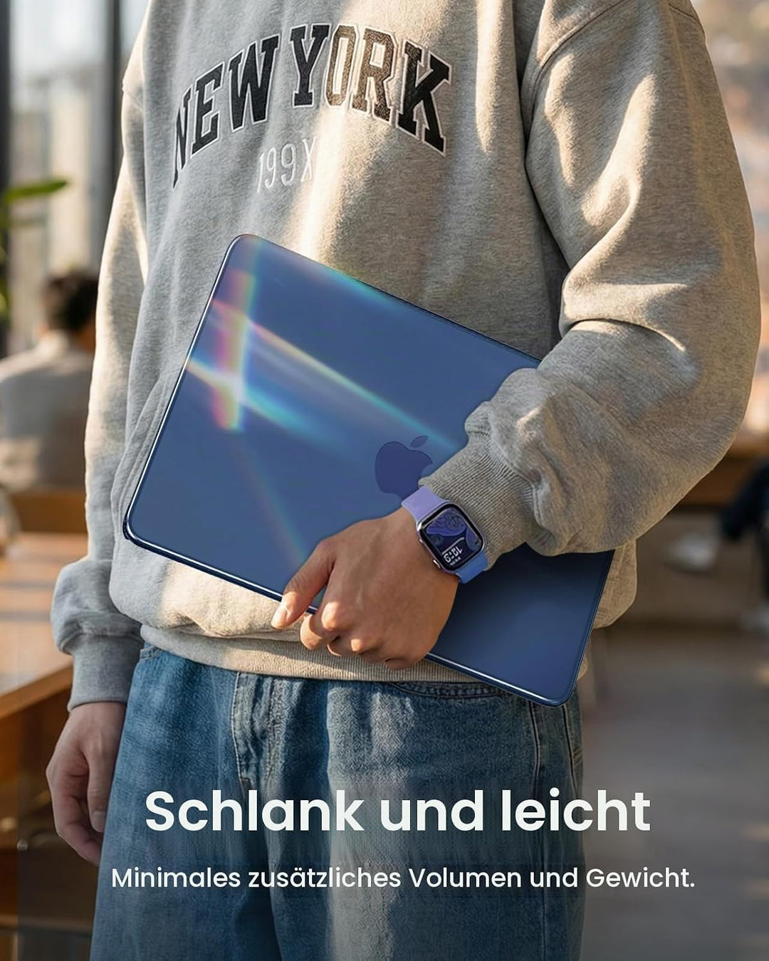 Fintie Hülle Kompatibel mit MacBook Neo 13 Zoll A3404 mit A18 Pro Chip 2026, Ultradünne Hartschale S