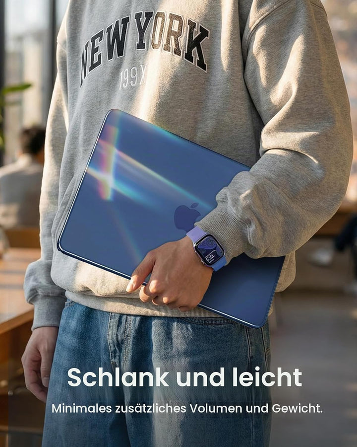 Fintie Hülle Kompatibel mit MacBook Neo 13 Zoll A3404 mit A18 Pro Chip 2026, Ultradünne Hartschale S