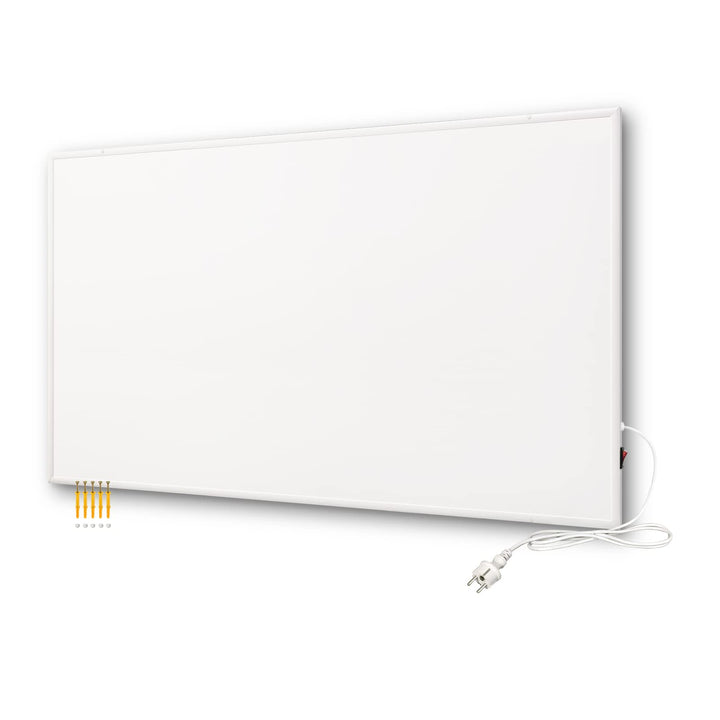 Infrarotheizung 850W, Infrarot Heizung Heizplatte Heizkörper Heizpaneel, Infarotheizkoerper Wandmont
