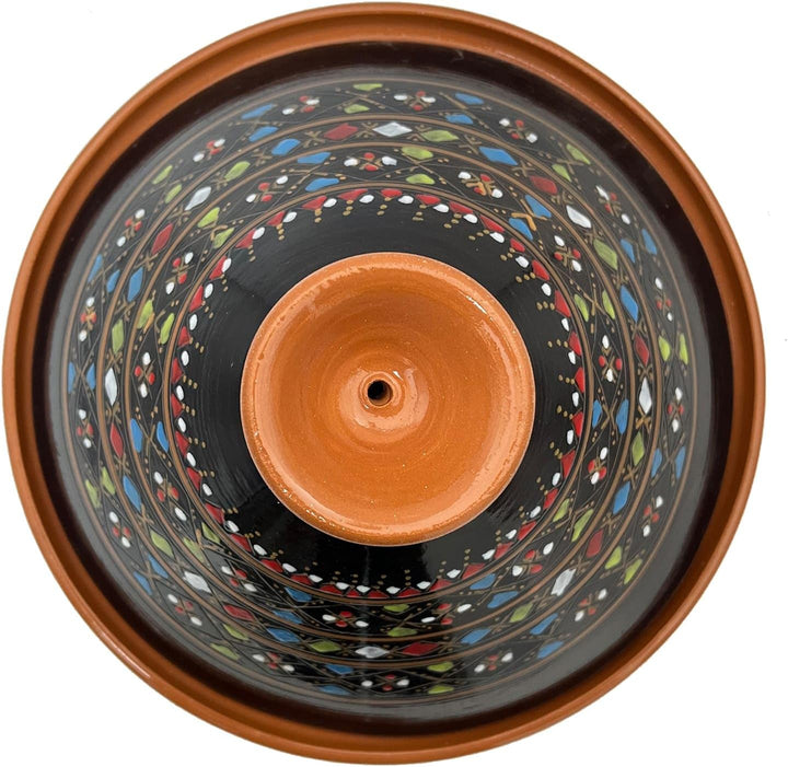Tajine Terracotta-Topf Ethnischer Teller Marokkanisch Tunesisch XL 32 cm 0212242000