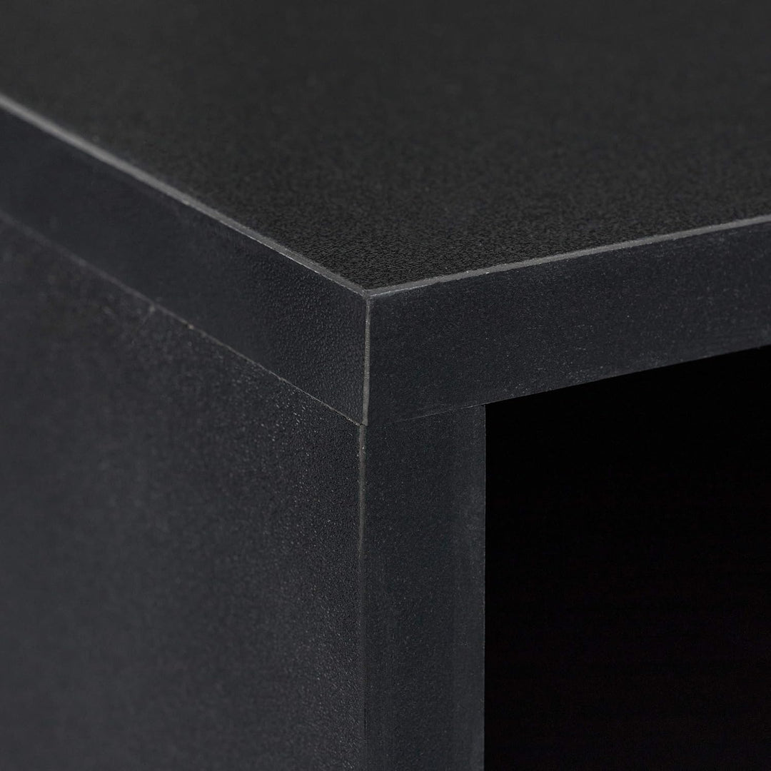 Relaxdays Druckerständer Schreibtisch, 3 Fächer, Regal für Drucker, Druckerhalter, H x B x T: 22,5 x