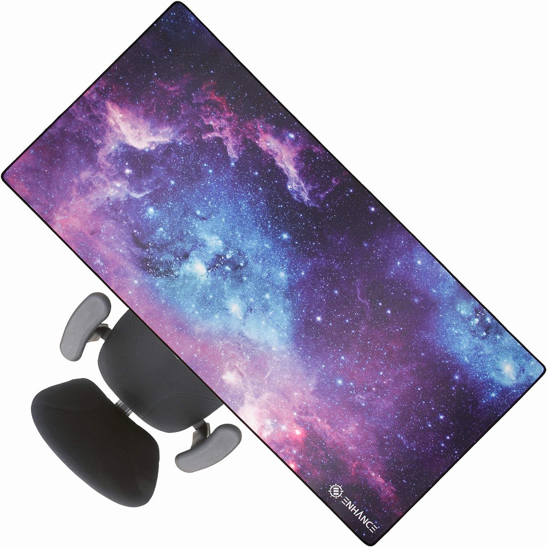 ENHANCE Übergrösse XXXL Mouspad Gaming (122cm x 61cm) - Für den Home-Office-Schreibtisch, erweiterte