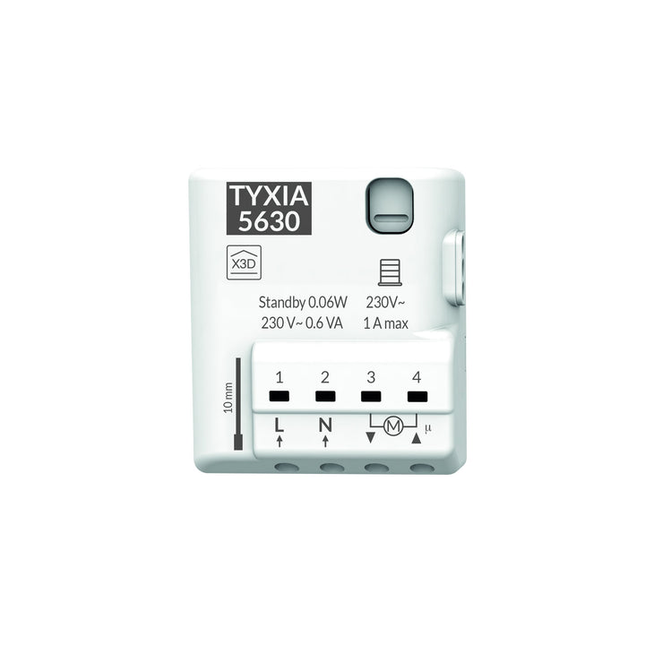 Delta Dore Tyxia 5630 Funk-Receiver für Rollladen – Zentralisierung | angeschlossener Rollladen | Pr