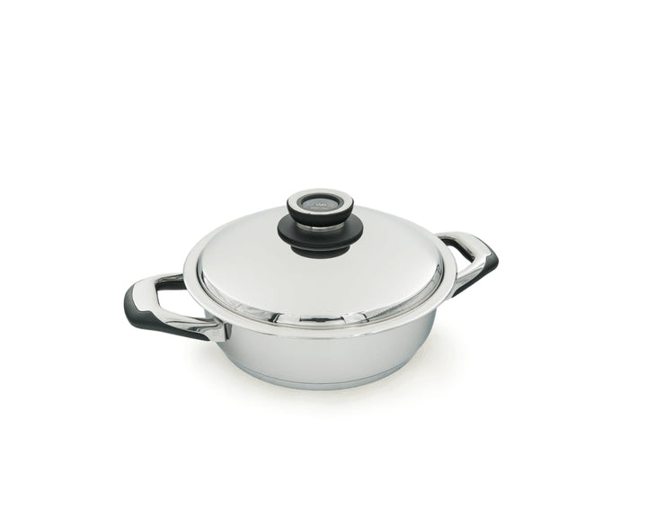 2004-24 Schmorpfanne, Edelstahl 18/10 + Bakelit (Griff), verchromt, 24 cm 3 litres - Diam 24 cm, 3 l