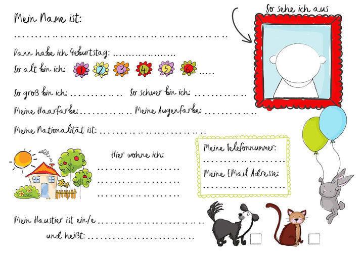 Mein Kindergarten-Freunde Buch, Gebundenes Buch