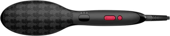 Rowenta x Karl Lagerfeld CF582L Glättbürste | für alle Haartypen | einfaches und schnelles Glätten |