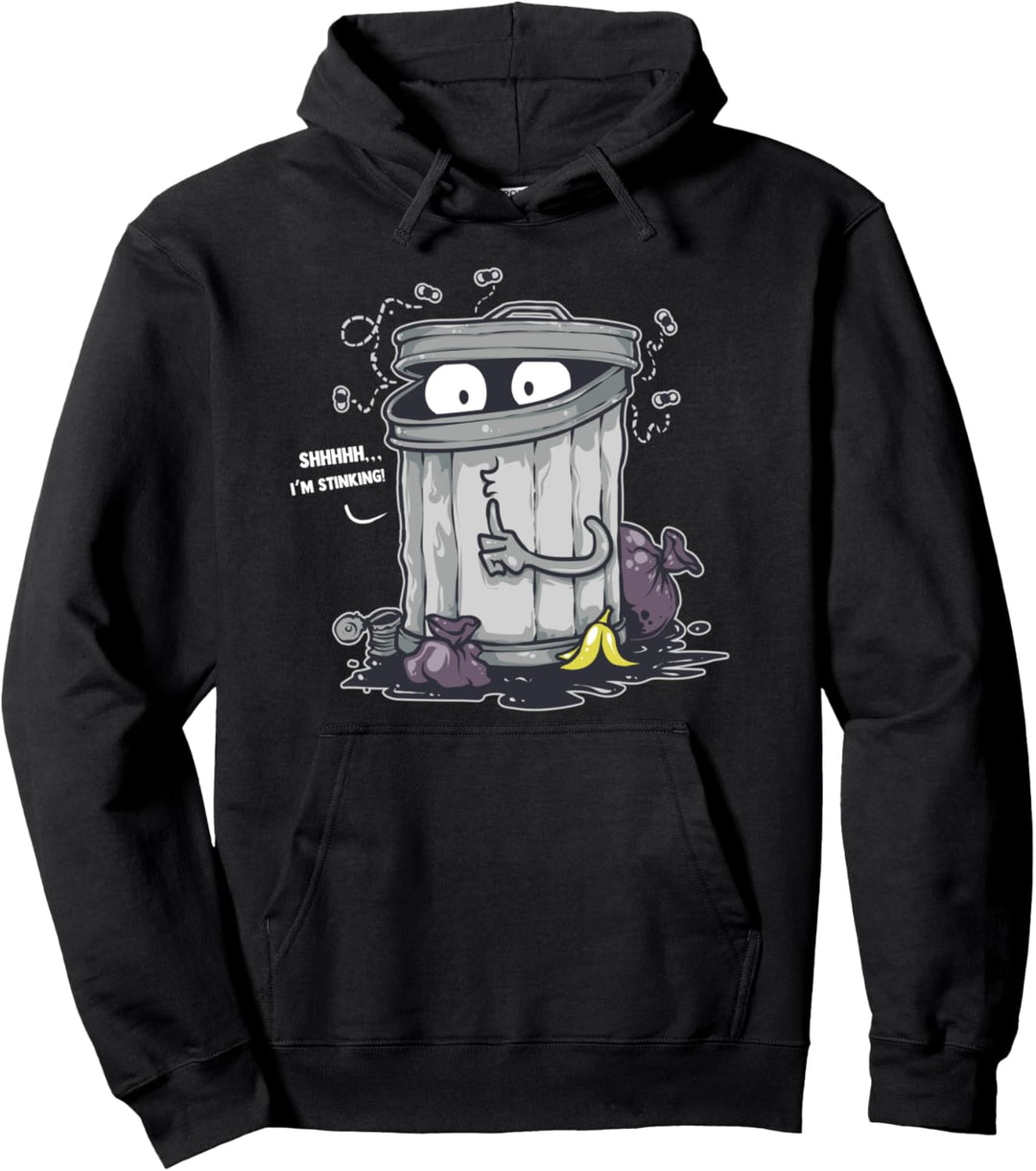 Psssst... Ich Stinke - Gammel und Couch Zitat für Zuhause Pullover Hoodie