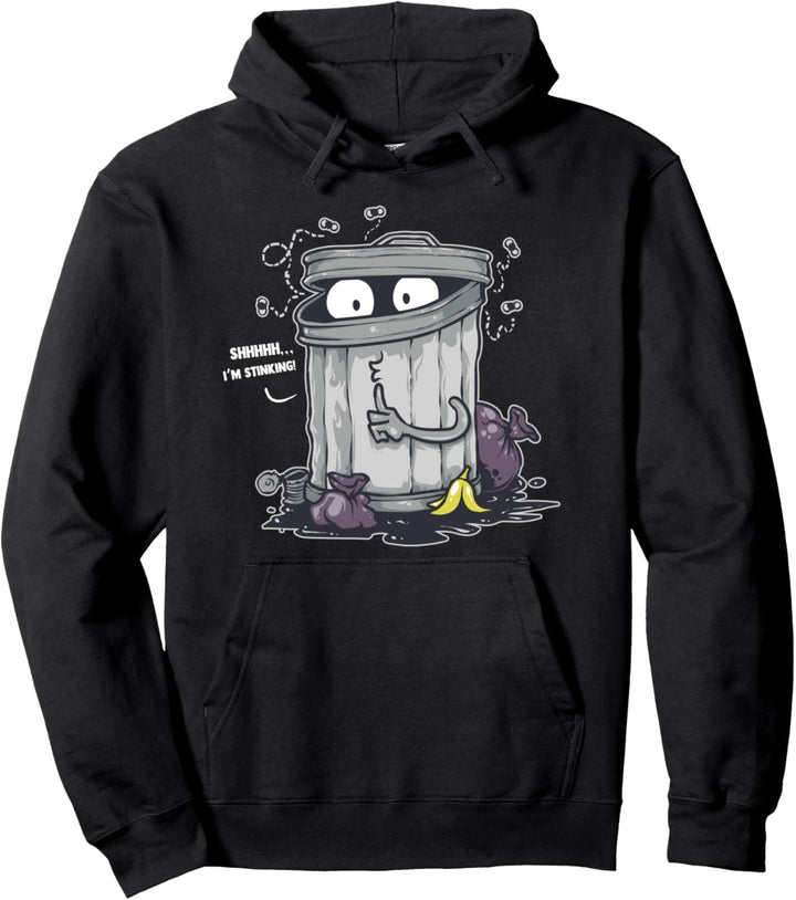 Psssst... Ich Stinke - Gammel und Couch Zitat für Zuhause Pullover Hoodie