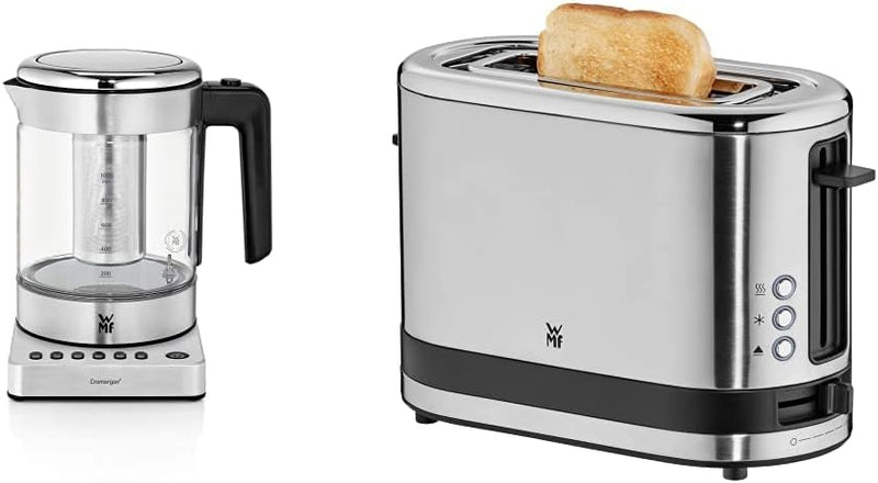 WMF Küchenminis 2 in 1 Vario Wasserkocher mit Temperatureinstellung, 1,0l, 1900 W & Küchenminis 1-Sc